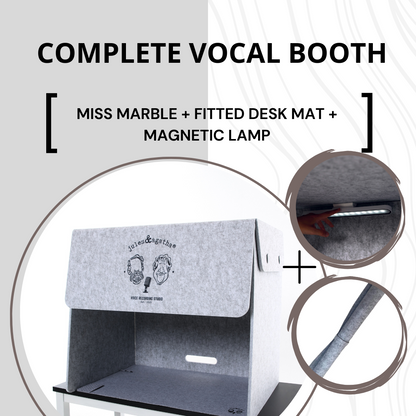 "Miss Marble" - VOICEOVER BOOTH Freelancer Workstation