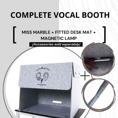 "Miss Marble" - VOICEOVER BOOTH Freelancer Workstation